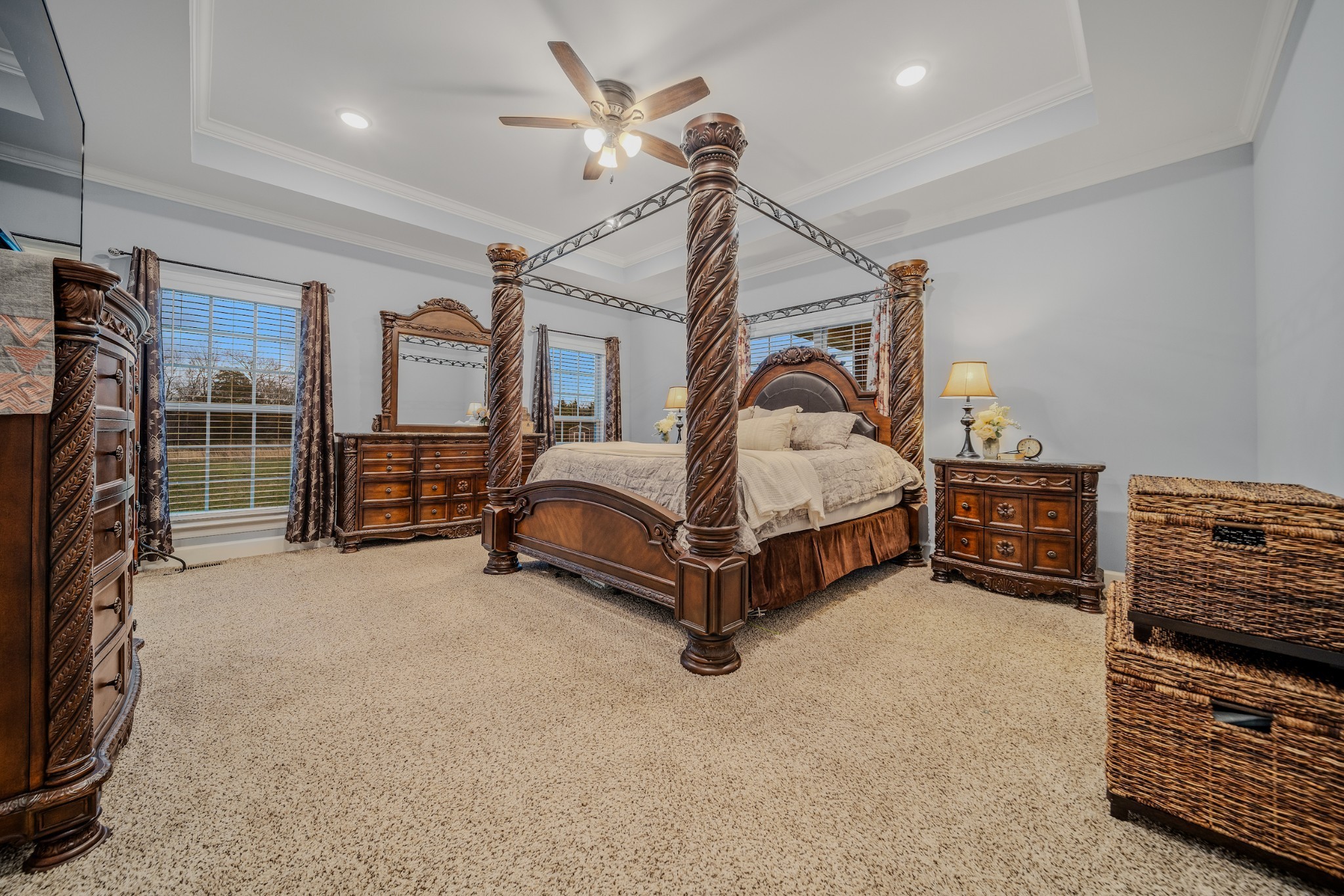 7998 Miller Road Christiana, TN 37037 - Photo 17 of 43 a bed room with a bed and a chair