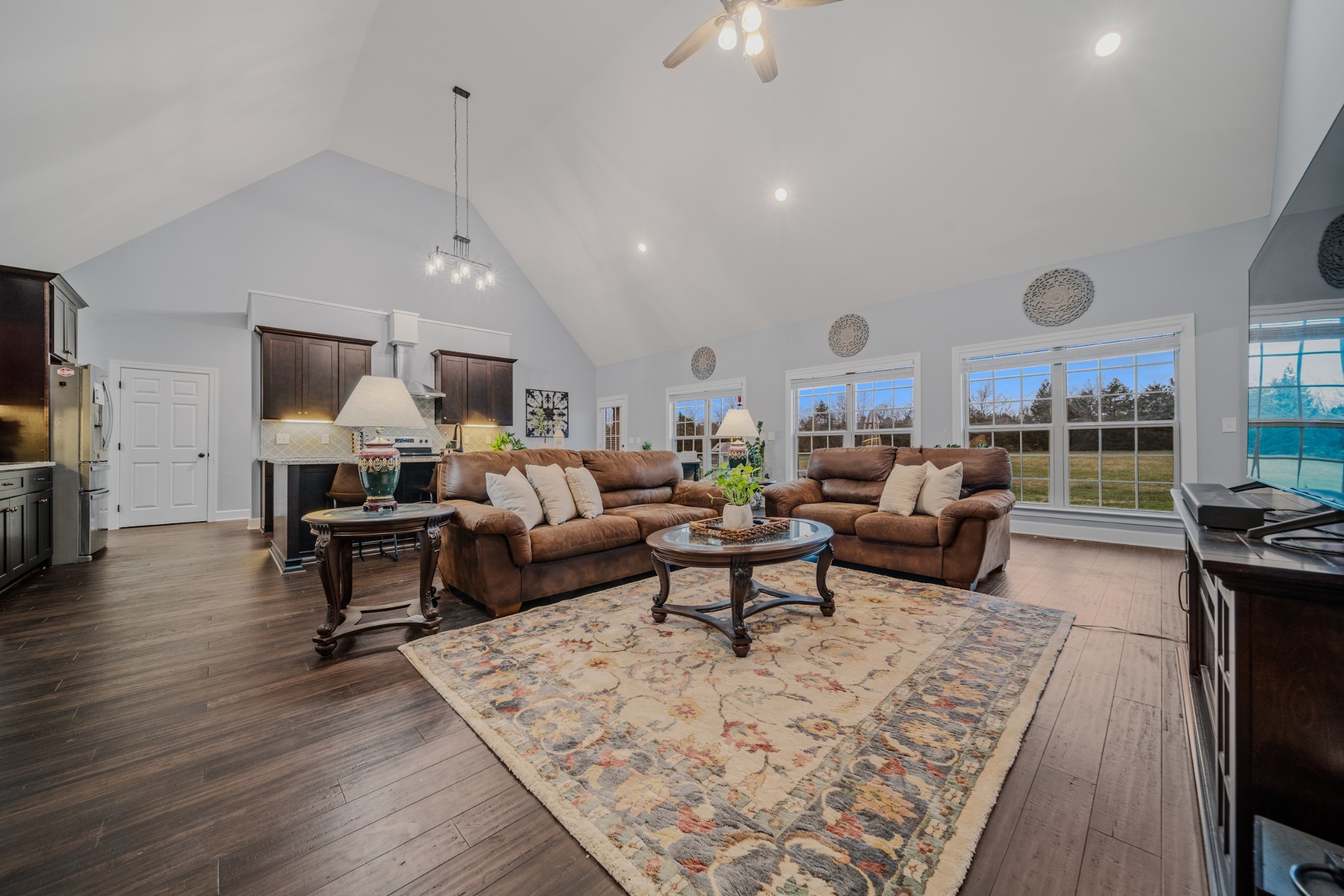 7998 Miller Road Christiana, TN 37037 - Photo 7 of 43 a living room with furniture and a wooden floor