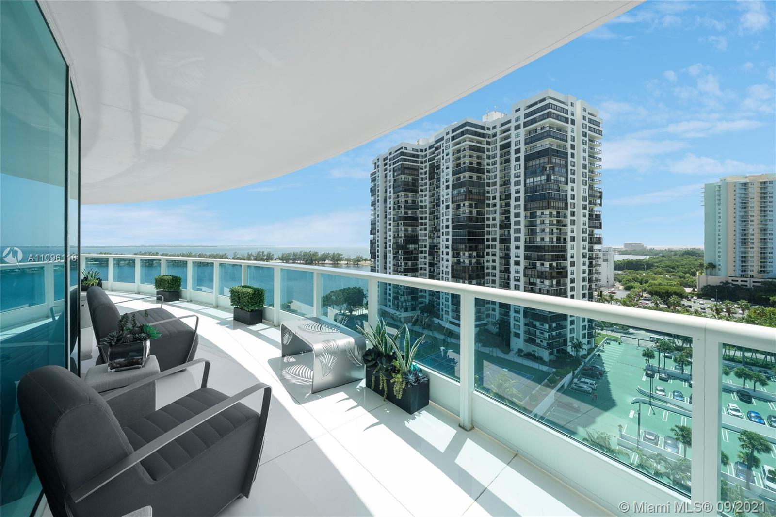 2127 Brickell Avenue, Unit 1602 Miami, FL 33129 - Photo 5 of 40 a view of balcony with a patio