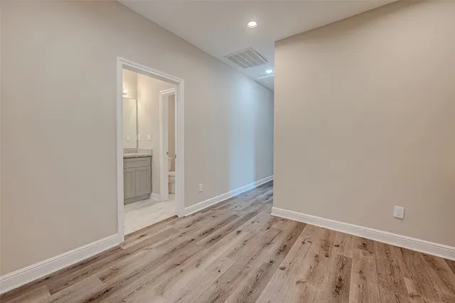 wooden floor in an empty room