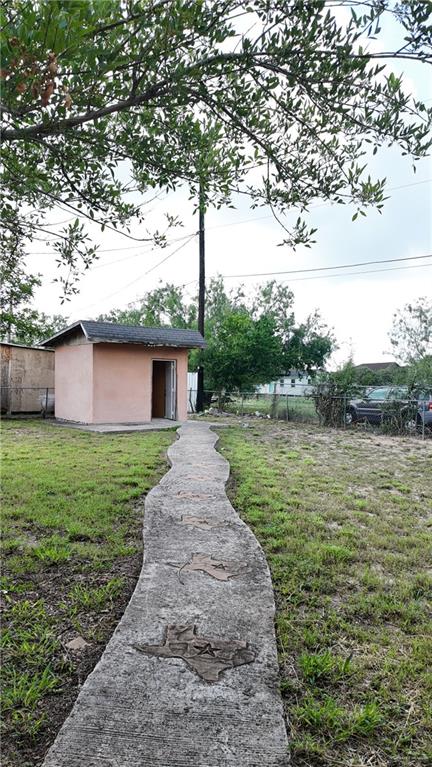 612 West Ramirez Street Rio Grande City, TX 78582 - Photo 11 of 40 View of yard with a storage unit