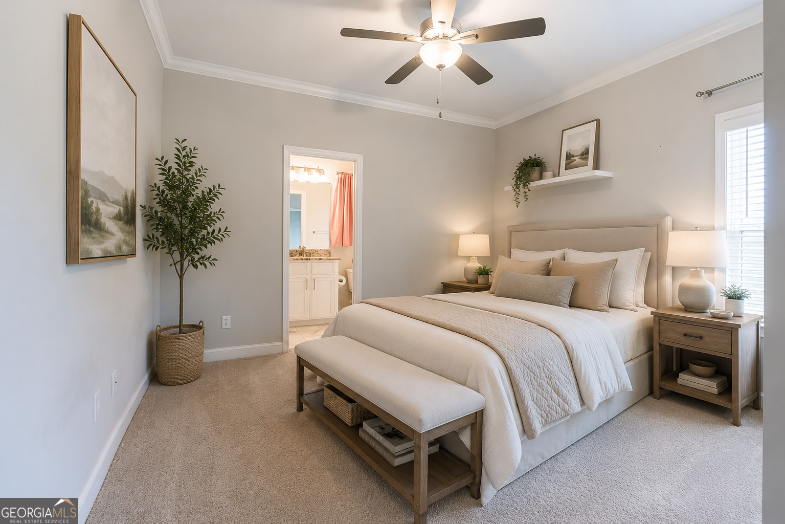 604 4-H Club Road Lake Park, GA 31636 - Photo 31 of 57 a bedroom with a bed and a chandelier
