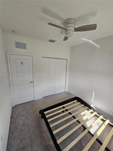 a backyard of a room