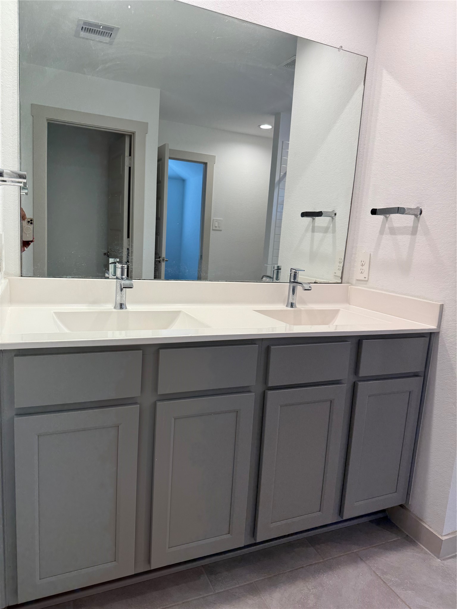 30007 Reagans Rnch Drive Katy, TX 77494 - Photo 9 of 23 a bathroom with a sink vanity and mirror