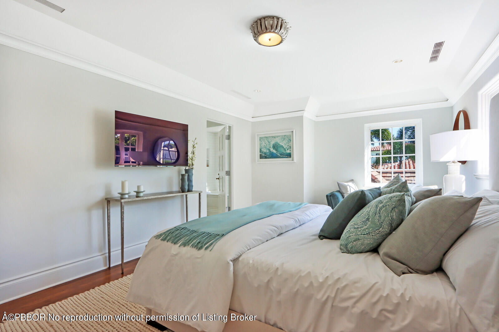 210 Via Del Mar Palm Beach, FL 33480 - Photo 47 of 85 a bedroom with a bed and a cabinets