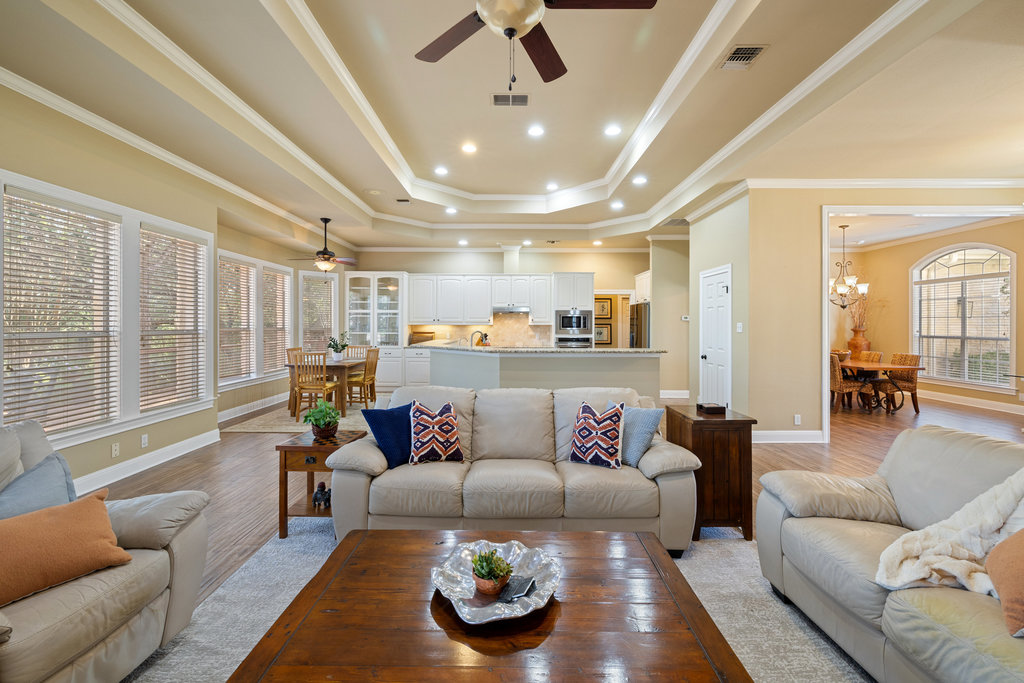 3507 Bee Creek Road Spicewood, TX 78669 - Photo 19 of 40 a living room with furniture and a large window
