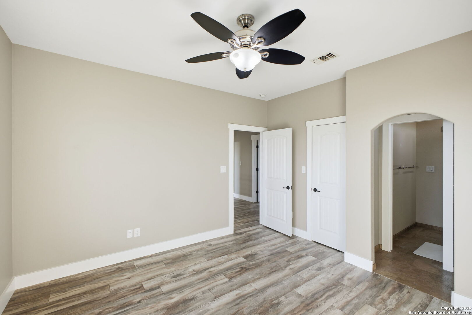 1275 Mystic Breeze Spring Branch, TX 78070 - Photo 29 of 50 a view of an empty room with wooden floor