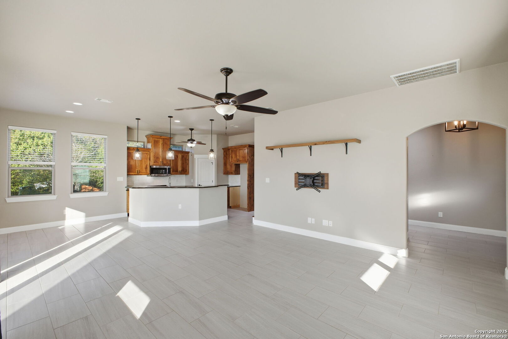 1275 Mystic Breeze Spring Branch, TX 78070 - Photo 10 of 50 a view of a kitchen with a sink and a window