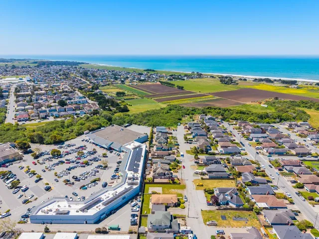 view of city and ocean