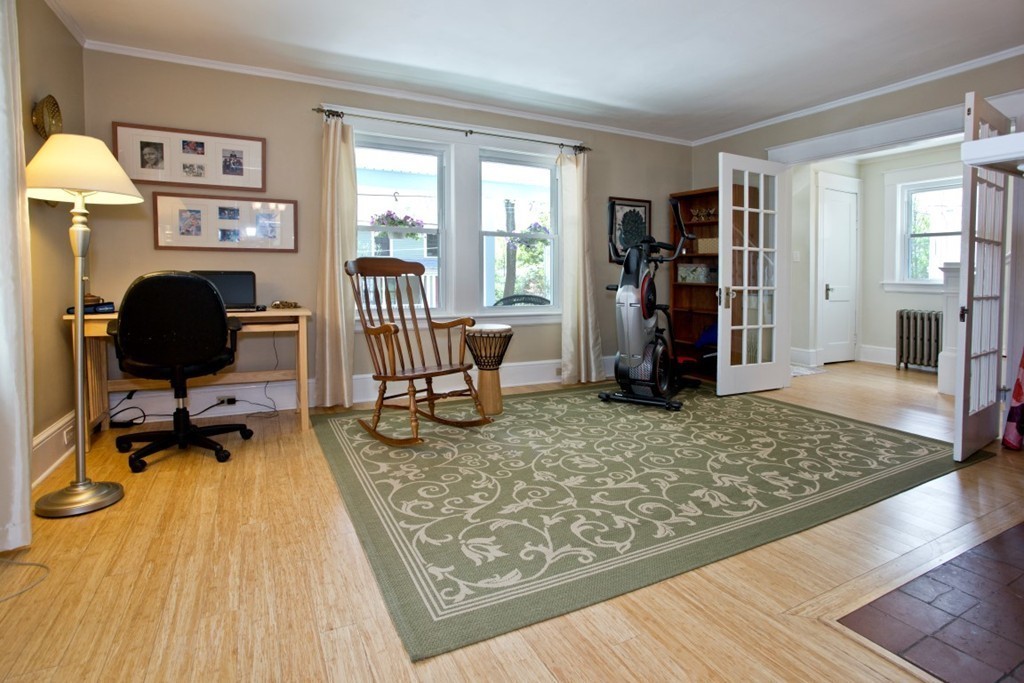 11 Brattle Place Arlington, MA 02474 - Photo 17 of 30 a view of a livingroom with workspace and a window