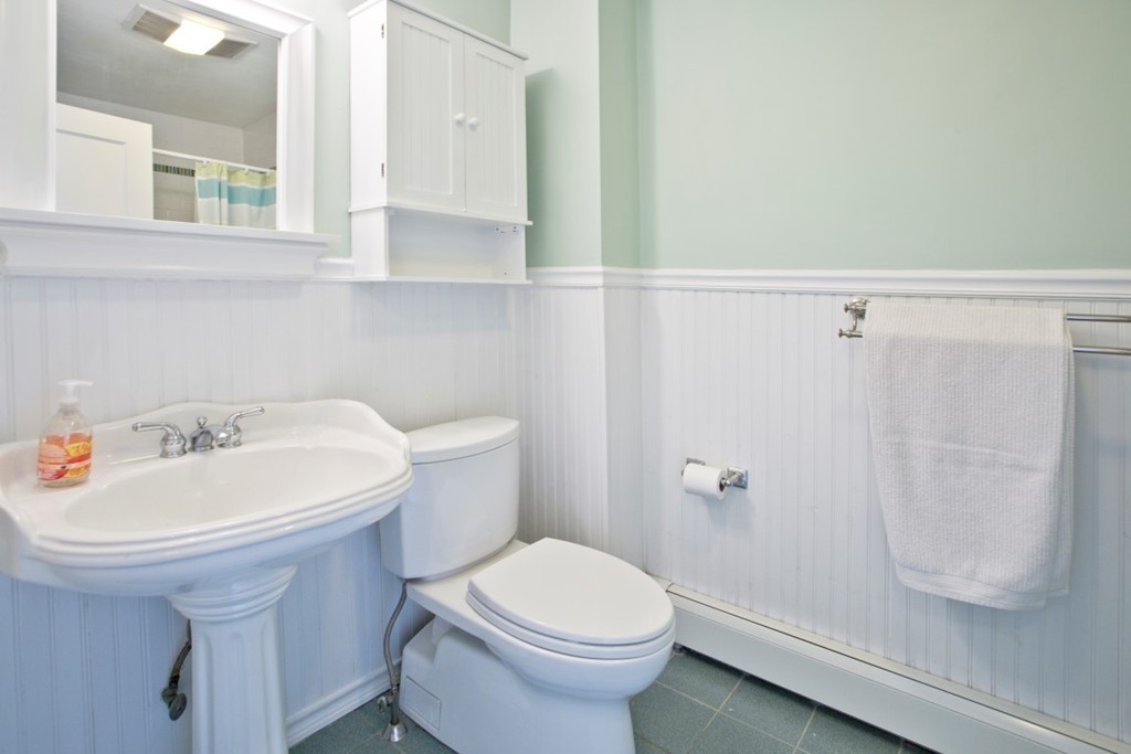 11 Brattle Place Arlington, MA 02474 - Photo 29 of 30 a bathroom with a sink a toilet and shower