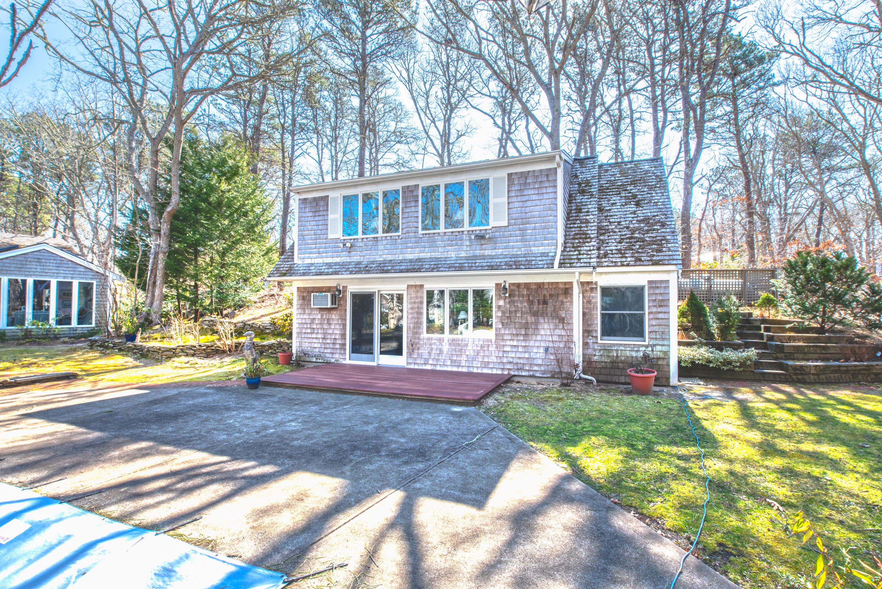 95 Herring River Road Wellfleet, MA 02667 - Photo 7 of 37 a view of a house with a yard