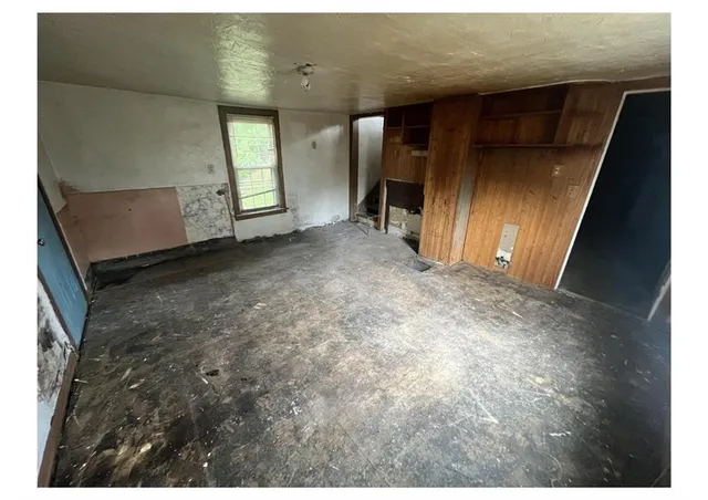 a view of water heater room