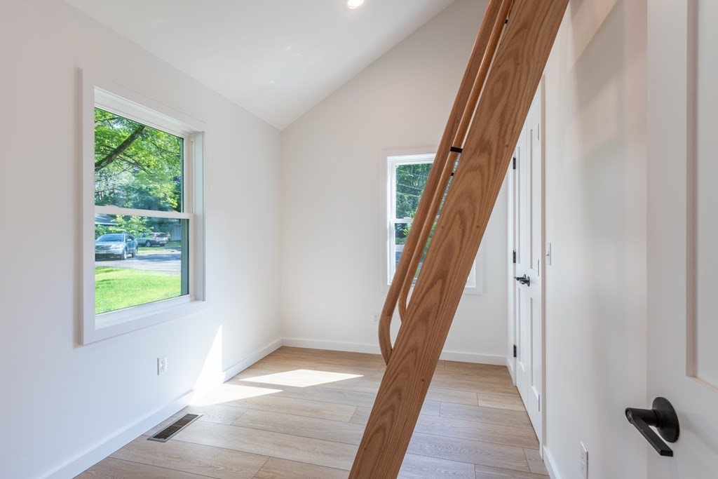 90 Memorial Drive Amherst, MA 01002 - Photo 26 of 38 a view of an entryway with staircase