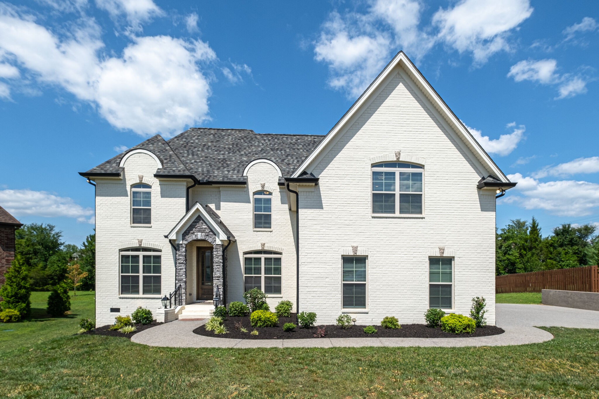 2002 Beechhaven Cir Mount Mount Juliet, TN 37122 - Photo 17 of 57 a view of a yard in front of house