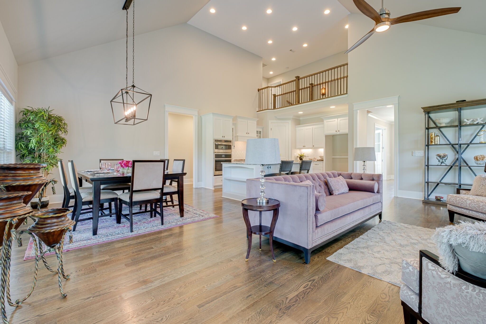 2002 Beechhaven Cir Mount Mount Juliet, TN 37122 - Photo 25 of 57 a living room with furniture a dining table and a potted plant
