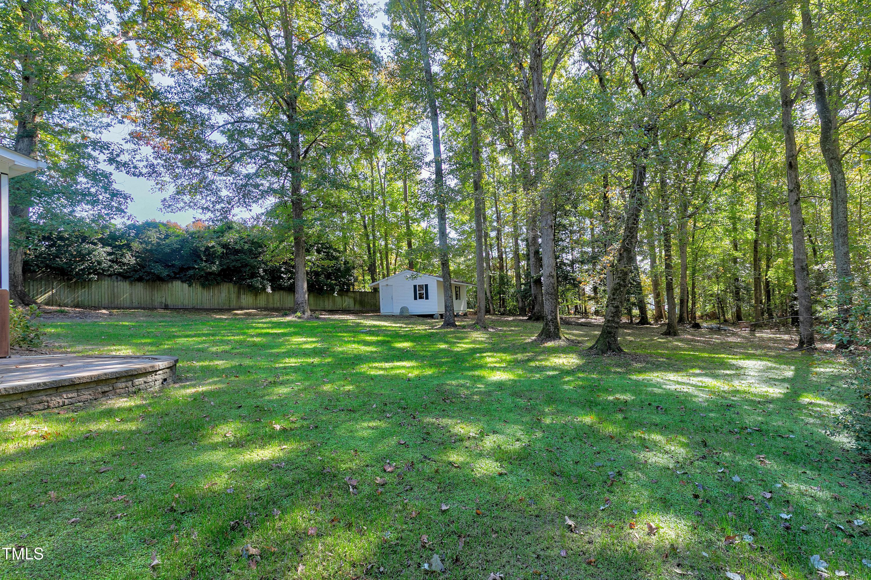 7834 James Austin Road Willow Spring, NC 27592 - Photo 44 of 46 a view of a park with large trees