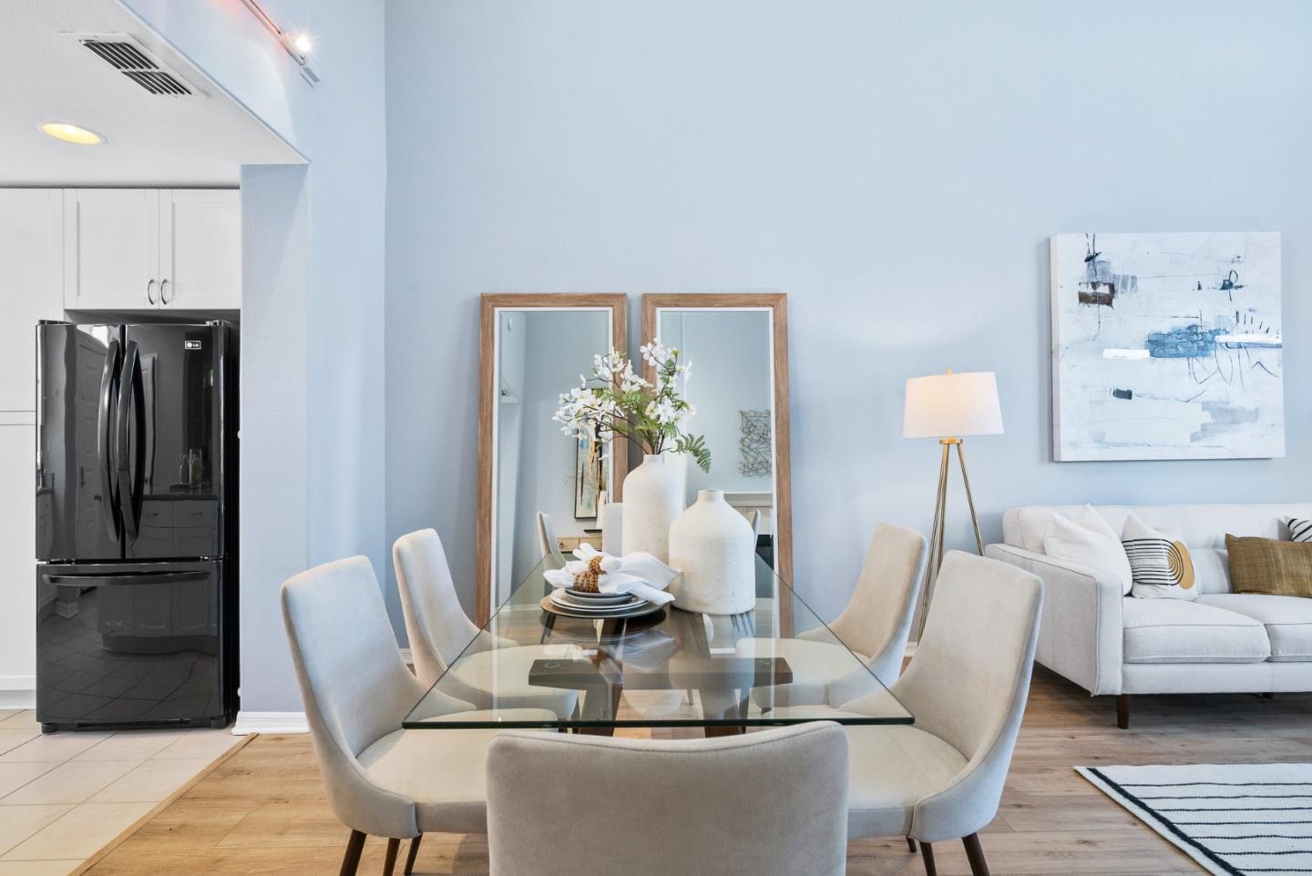 3901 Lick Mill Boulevard, Unit 407 Santa Clara, CA 95054 - Photo 11 of 39 a dining room with furniture and window