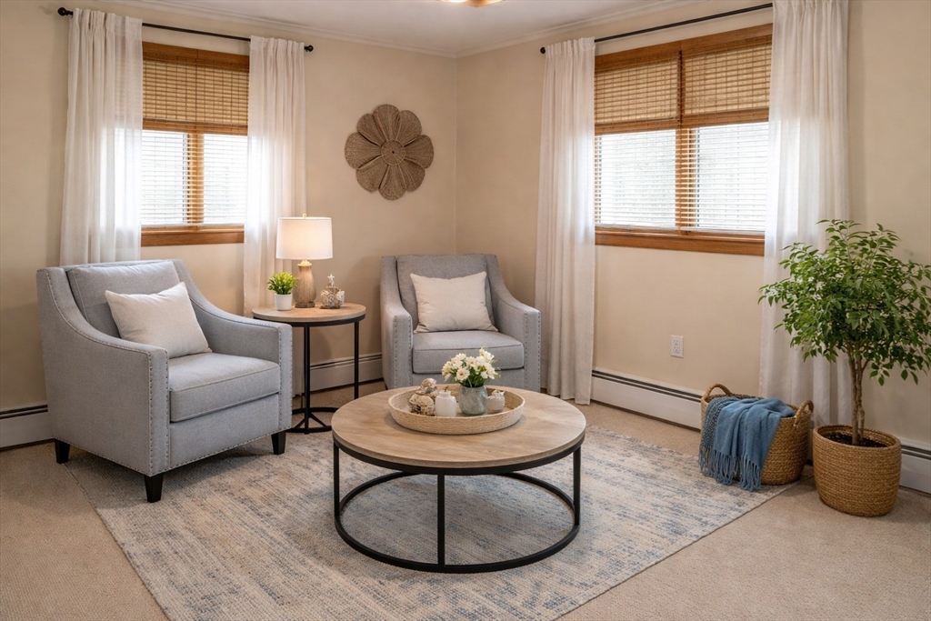 48 Ernest Avenue Worcester, MA 01604 - Photo 11 of 41 a living room with furniture and a window
