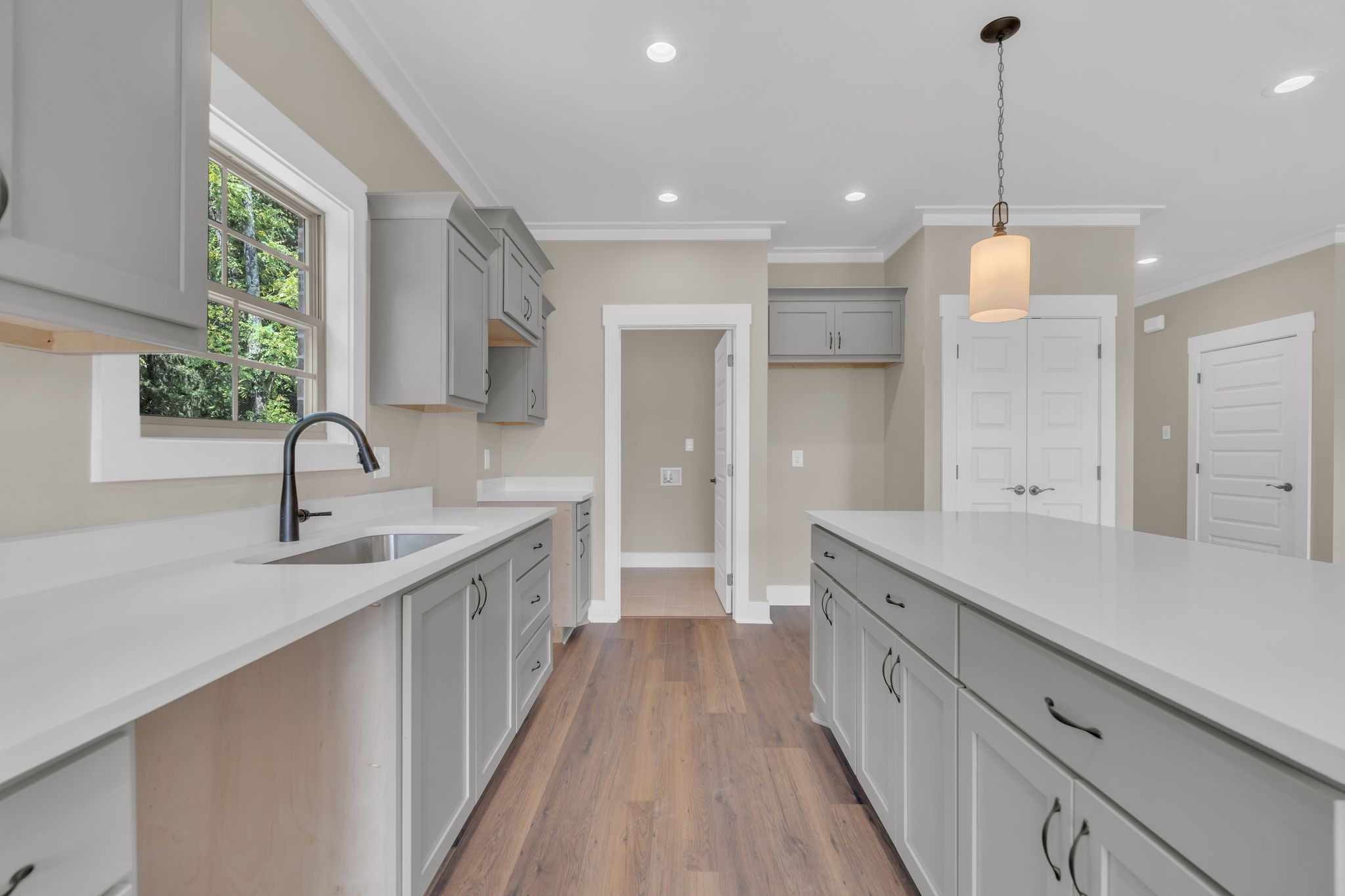 1170 Rimrock Road Smyrna, TN 37167 - Photo 14 of 33 a large kitchen with kitchen island a sink appliances and a large window