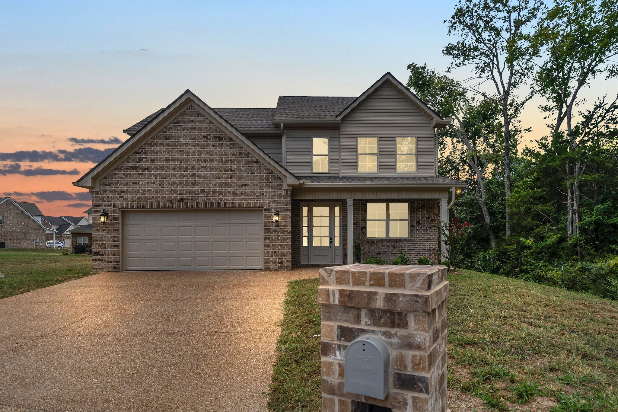 1170 Rimrock Road Smyrna, TN 37167 - Photo 33 of 33 a front view of a house with a yard and garage