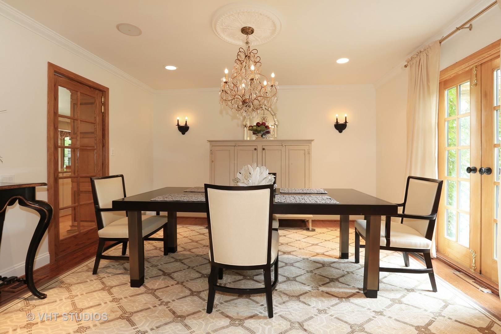 39 Mockingbird Lane Oak Brook, IL 60523 - Photo 34 of 45 a view of a dining room with furniture and chandelier