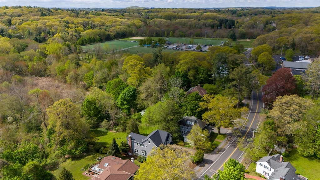 38 Lincoln Street Lexington, MA 02421 - Photo 3 of 38 an aerial view of a houses with a yard