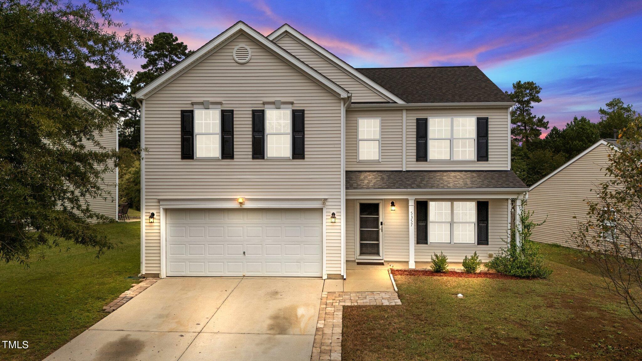 5357 Thunderidge Drive Raleigh, NC 27610 - Photo 1 of 54 Front, Virtual Twilight