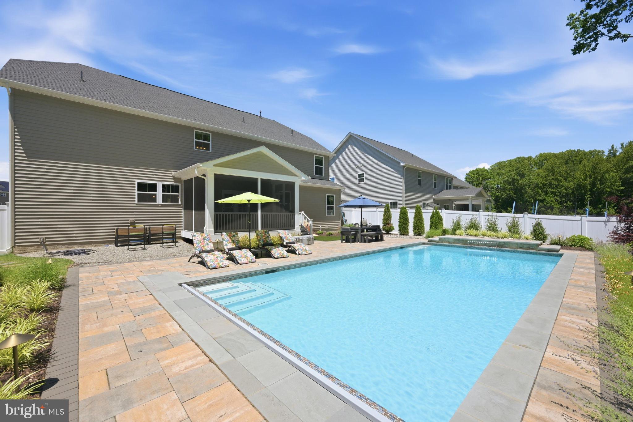 1321 Upper Patuxent Ridge Road Odenton, MD 21113 - Photo 20 of 48 Sunny oasis with inviting poolside.