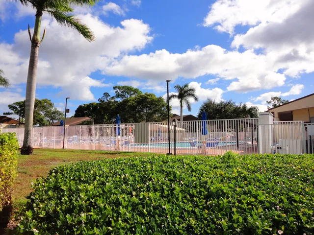 a view of a back yard