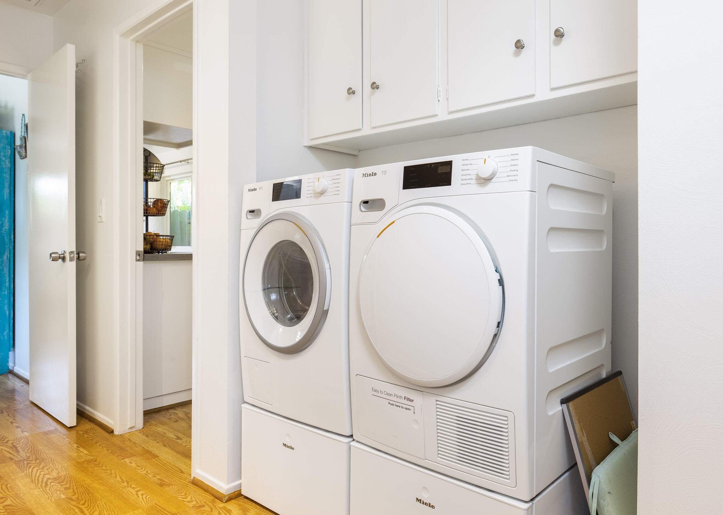 231 Ribera Drive, Unit A Santa Barbara, CA 93111 - Photo 16 of 18 a utility room with dryer and washer