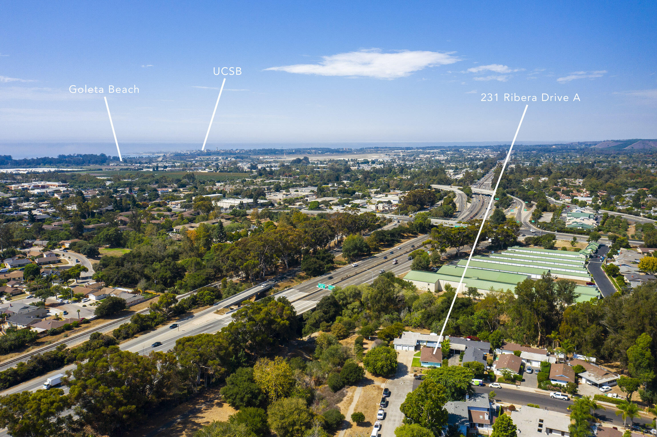 231 Ribera Drive, Unit A Santa Barbara, CA 93111 - Photo 17 of 18 a view of a city