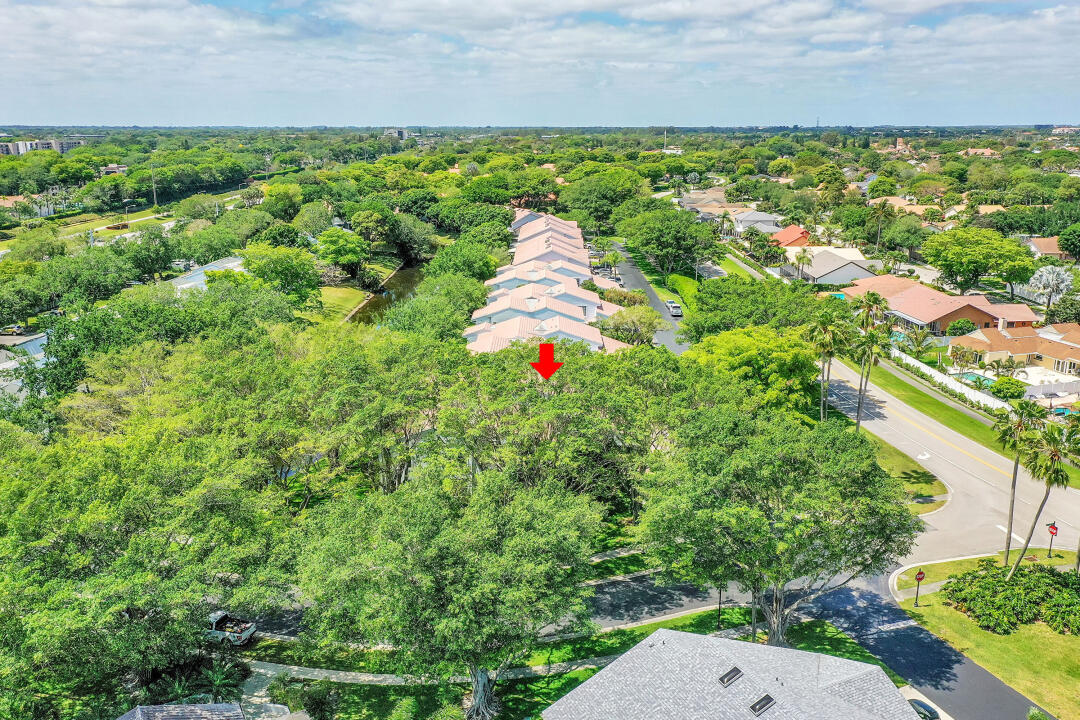 6245 Old Court Road, Unit 202 Boca Raton, FL 33433 - Photo 35 of 41 a bird view of a yard