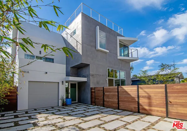 a view of a building with entryway