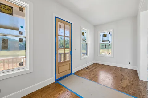 a view interior of the house and a window