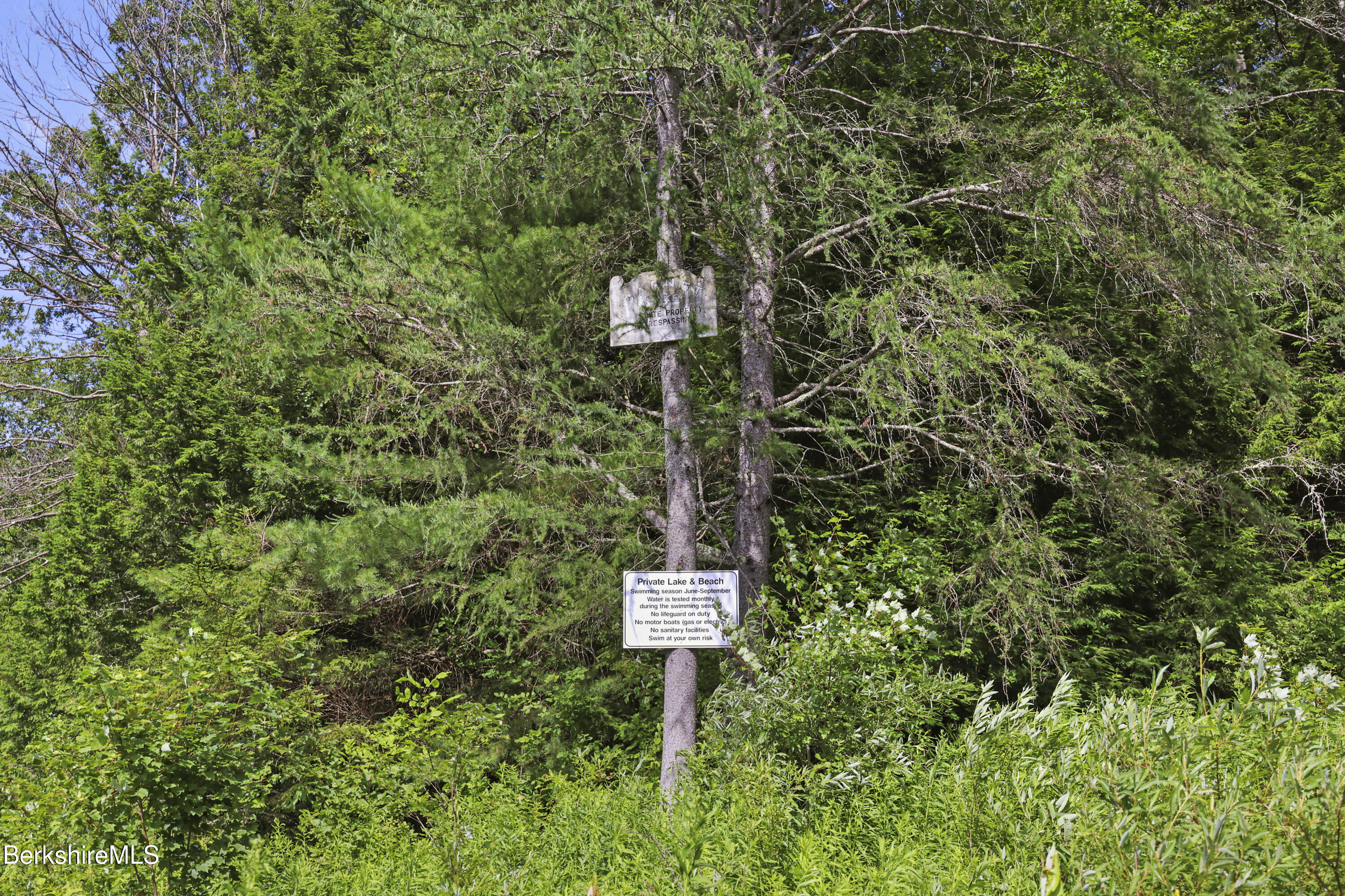 34-36 Lake View Road Hinsdale, MA 01235 - Photo 10 of 10 a street sign on a pole on a street