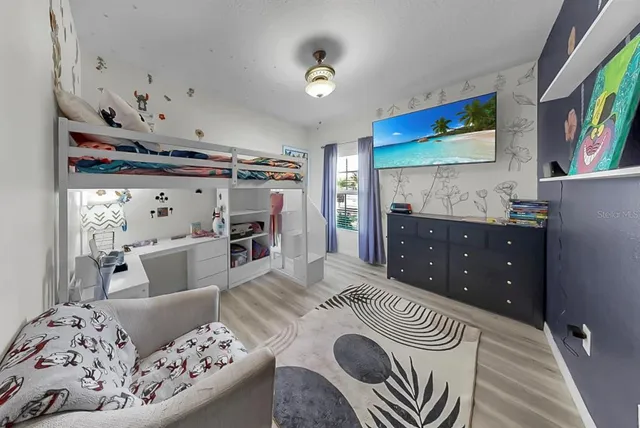 a living room with furniture and window