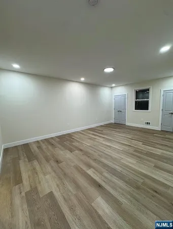 an empty room with window