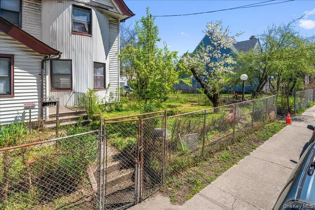 a aerial view of a house