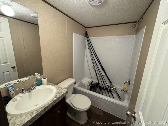 176 Fire Tower Road Orrum, NC 28369 - Photo 14 of 14 a bathroom with a granite countertop sink toilet and a mirror