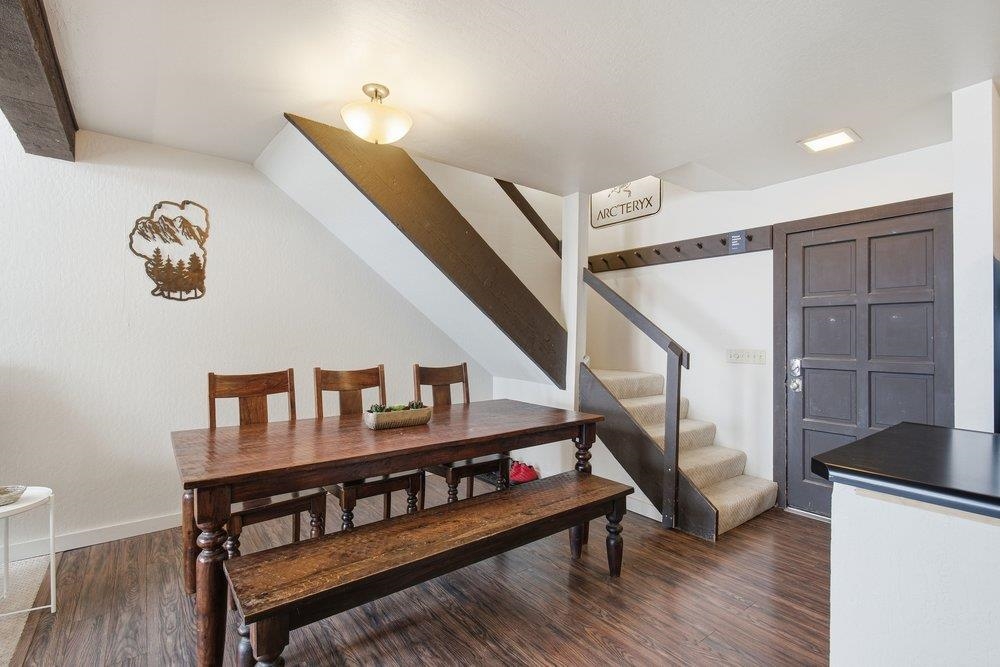 2090 Chalet Road, Unit 16 Alpine Meadows, CA 96146 - Photo 5 of 20 a view of entryway and hall with wooden floor