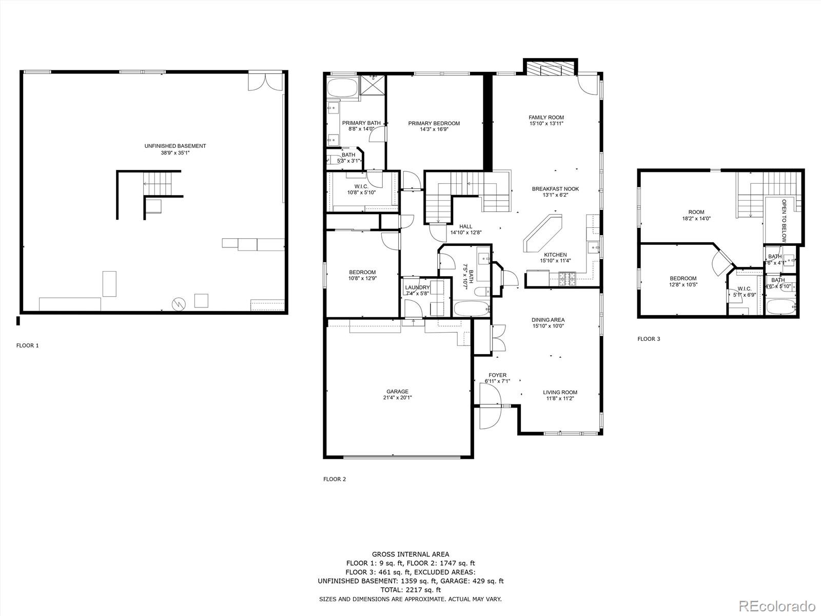 3946 Mallard Street Highlands Ranch, CO 80126 - Photo 37 of 40 a picture of a bathroom with a shower