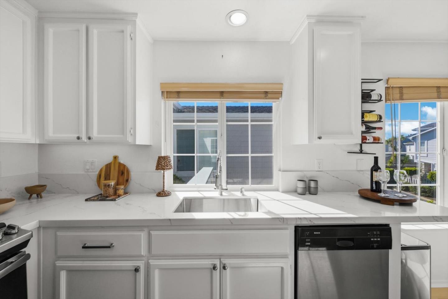 129 Outlook Circle Pacifica, CA 94044 - Photo 15 of 52 a kitchen with a sink and cabinets