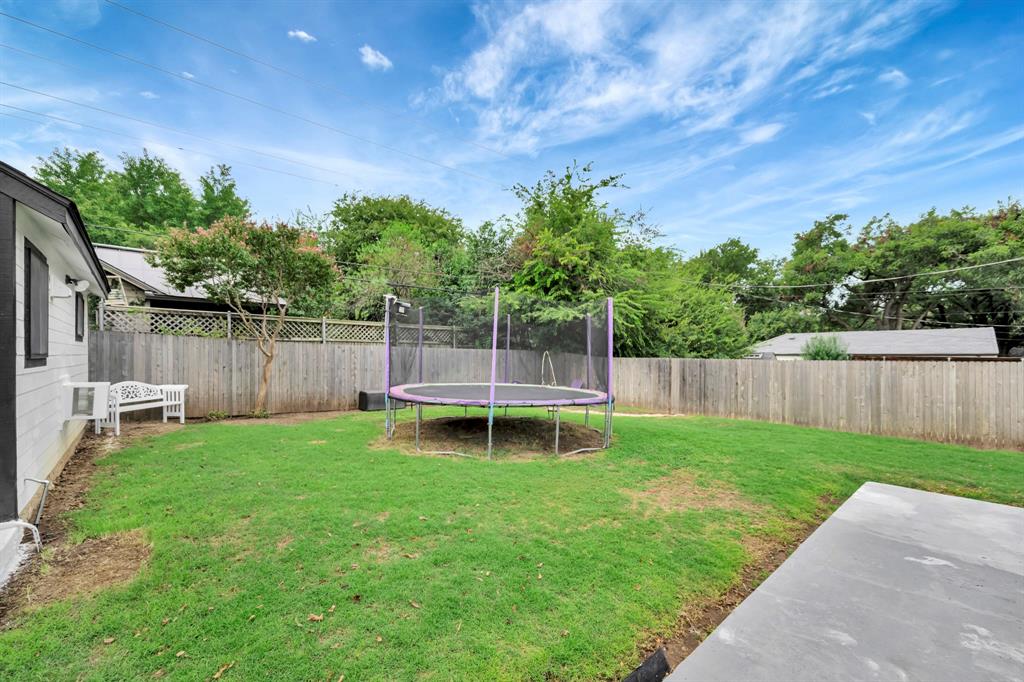 3413 Westcliff Road South Fort Worth, TX 76109 - Photo 26 of 26 a garden with wooden fence
