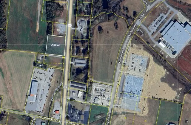 an aerial view of waterside residential building