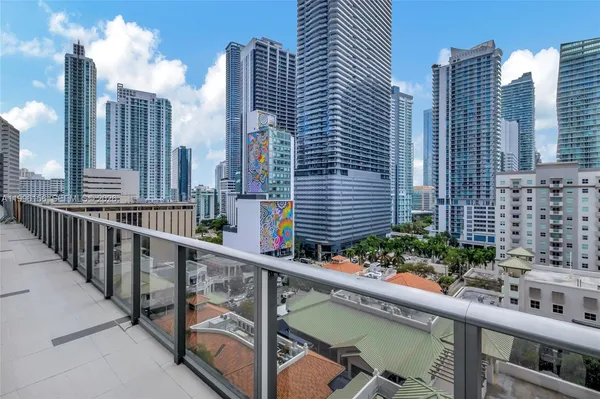 a front view of a building