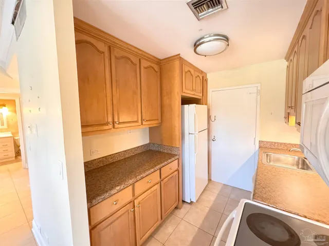 a view of a large window