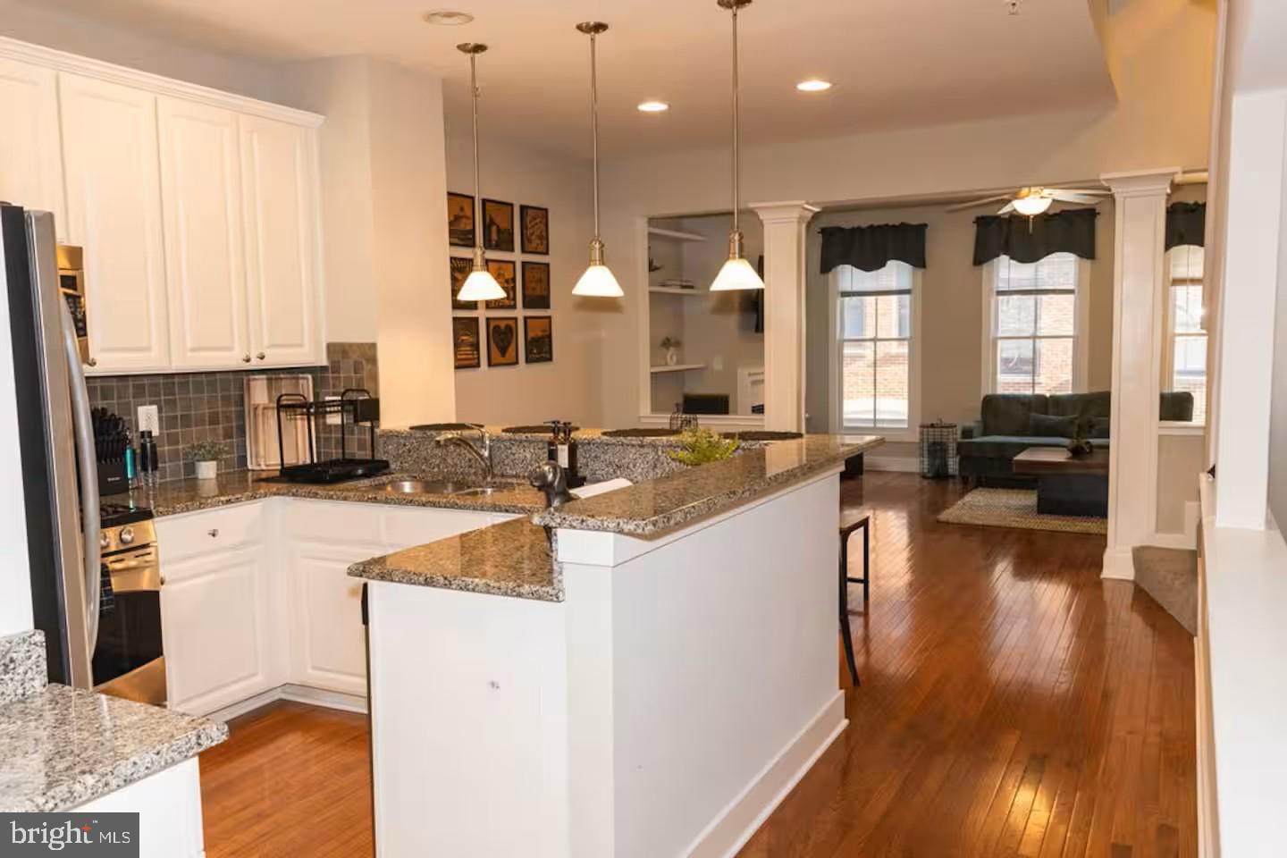 24 South Regester Street Baltimore, MD 21231 - Photo 2 of 32 Modern kitchen with elegant finishes.