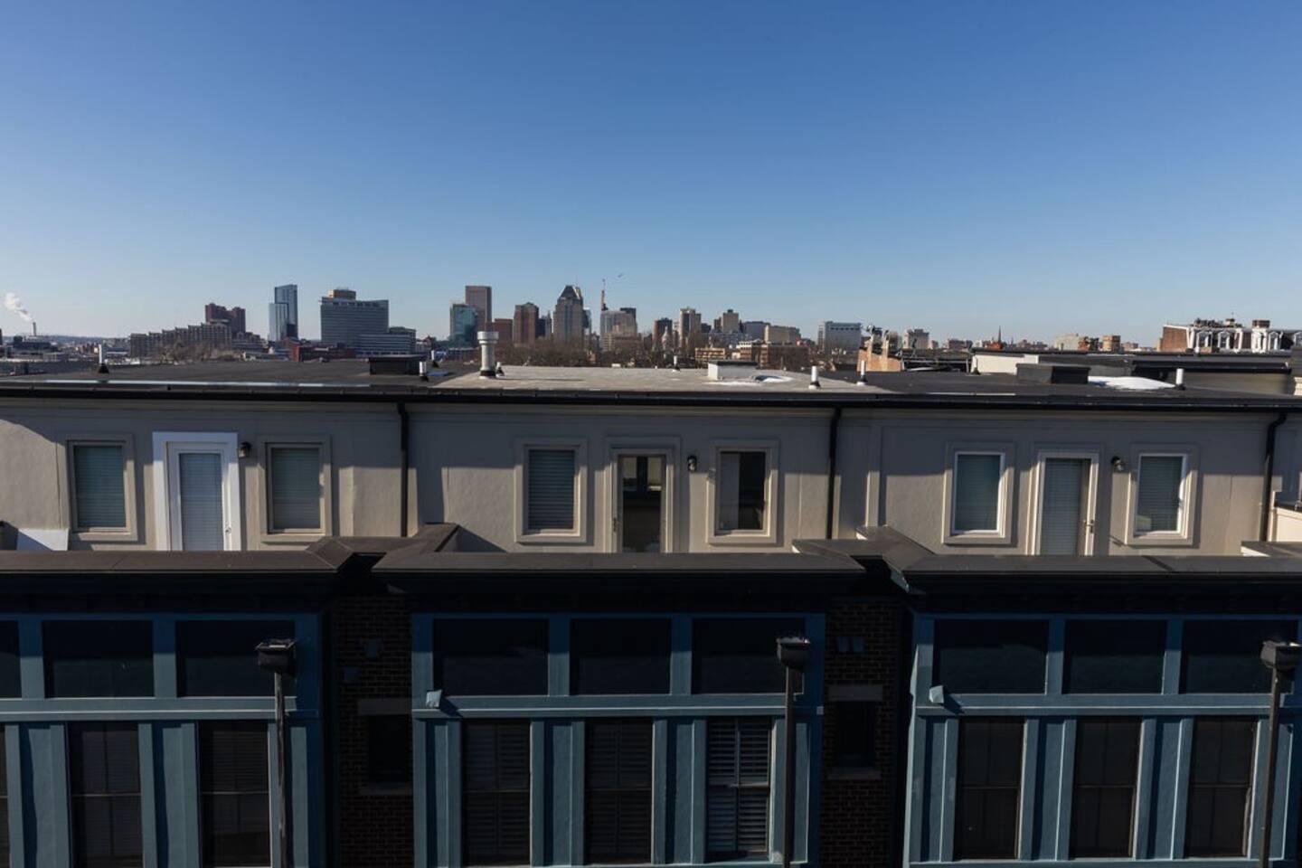 24 South Regester Street Baltimore, MD 21231 - Photo 23 of 32 Balcony 1 City Skyline View