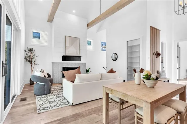 a kitchen with a stove and a sink